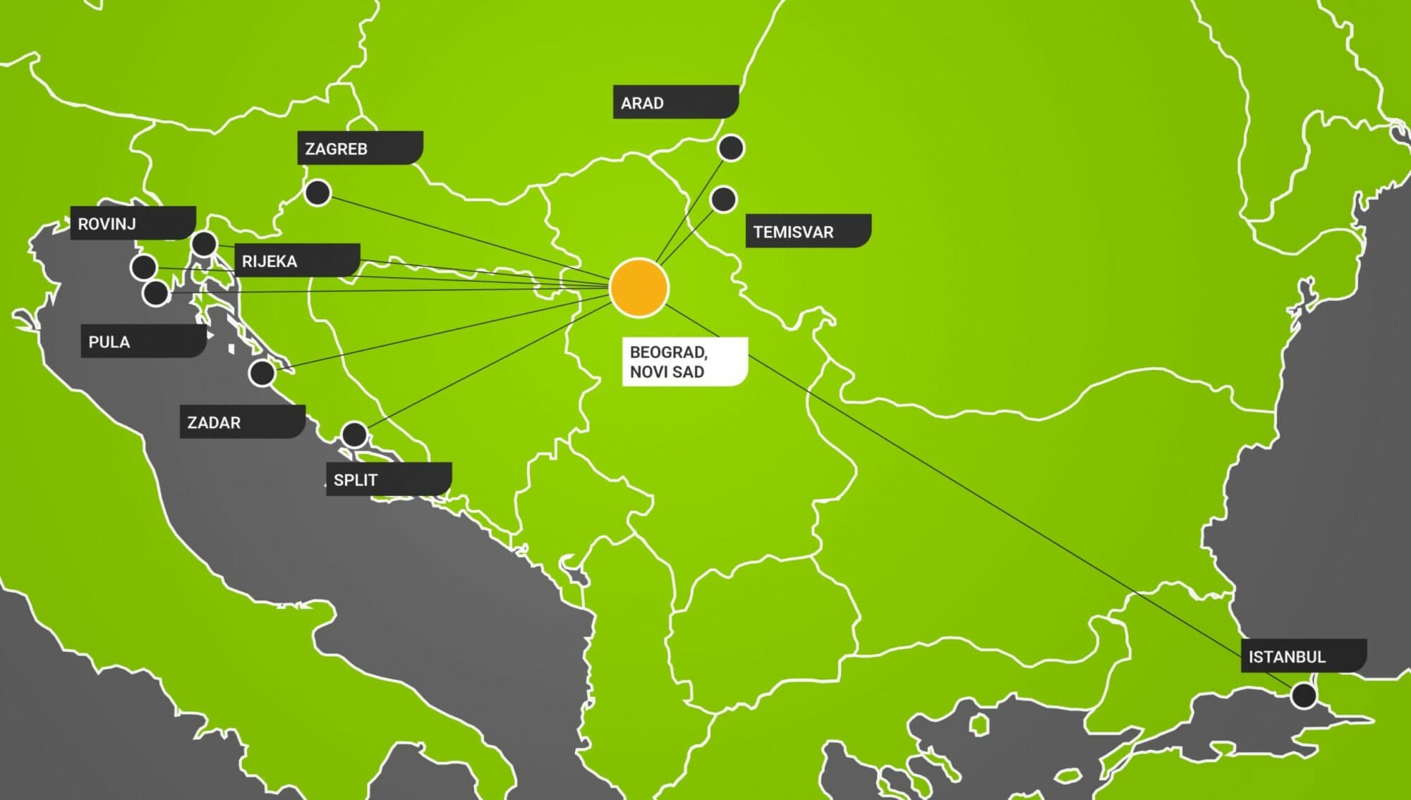 FlixBus proširuje mrežu linija iz Srbije: Nova direktna putovanja ka Jadranu, Rumuniji i Turskoj od juna i jula