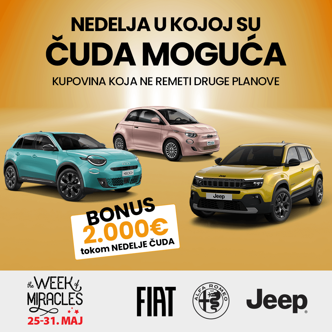 Week of miracles – Najbolja nedelja za kupovinu automobila