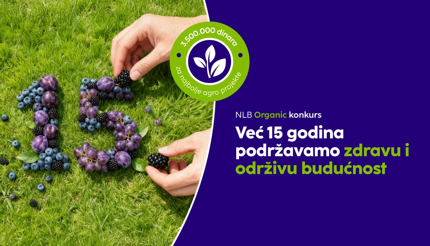 Još 20 dana za prijavu na NLB Organic konkurs: Fond povećan na 3,5 miliona dinara