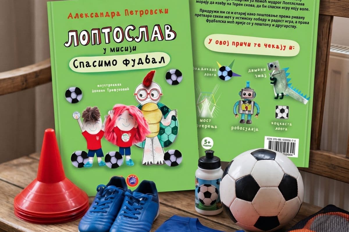Fudbalski savez Srbije i UEFA lansiraju slikovnicu „Loptoslav u misiji spasimo fudbal“: Kako se grade kapiteni budućnosti