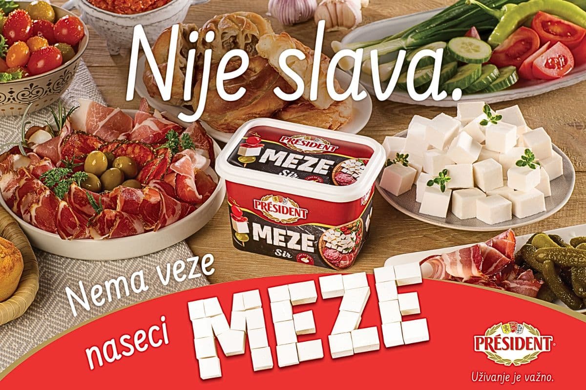 Novi President sir „Meze“ – za sve spontane trenutke