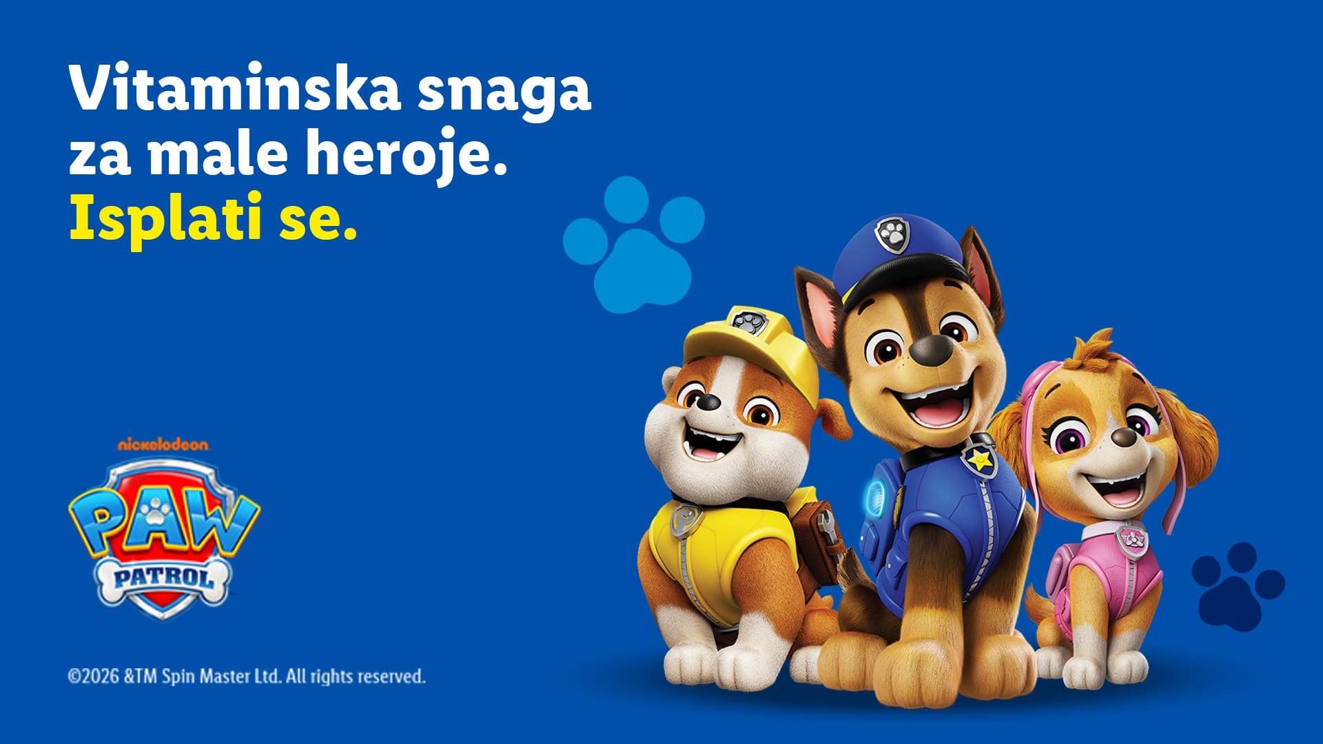 LIDL postavlja nove standarde u dečjem marketingu: PAW PATROL prehrambeni proizvodi