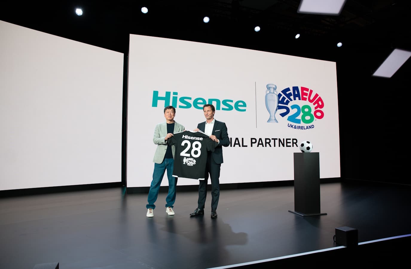 Hisense je zvanični partner EURO 2028 takmičenja