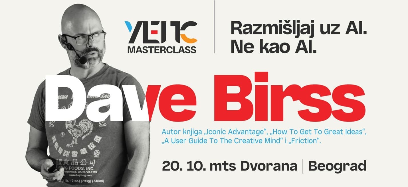 Dave Birss dolazi u Beograd: Kako koristiti AI, a sačuvati sopstvenu kreativnost