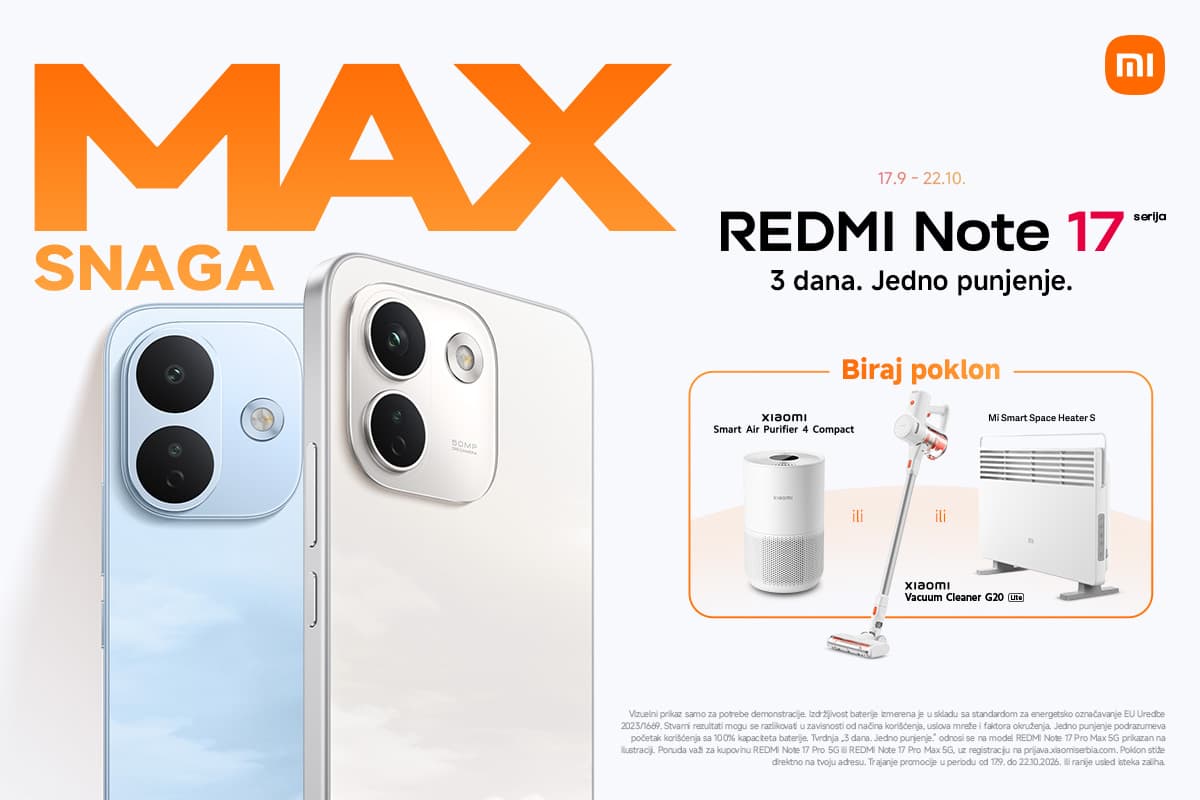 Xiaomi predstavlja REDMI Note 17 seriju u Evropi!