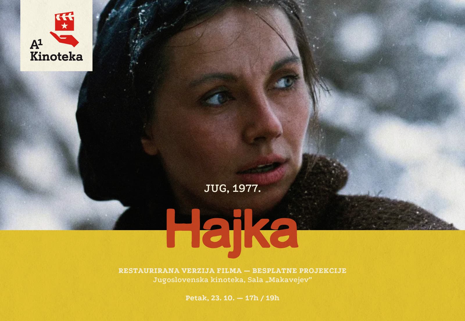 „Hajka“ Žike Pavlovića ponovo u bioskopu – legendarna glumačka ekipa u digitalno restaurisanom filmskom klasiku