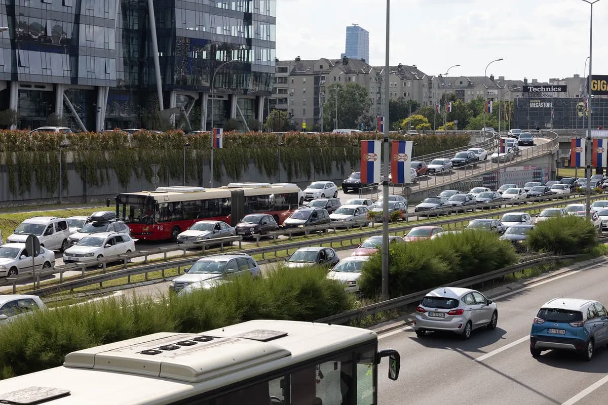 AMSS: Povećan broj vozila na glavnim putevima