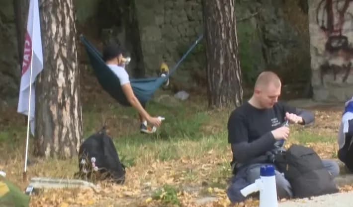 Studenti iz Bora nastavili put ka Beogradu, sledeća stanica - Žagubica, preko Crnog vrha