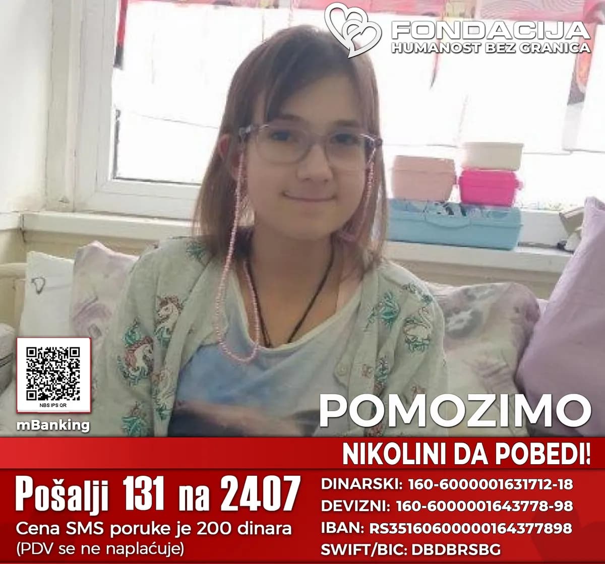 Nikolini je potrebna naša pomoć za preglede, lečenje i  slušne aparate
