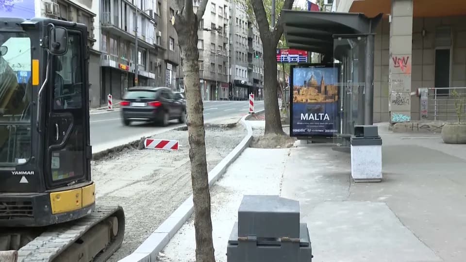 CLS: Haos u centru grada - počinju radovi na izgradnji tunela između savske i dunavske padine, a presvlači se i dalje Takovska ulica