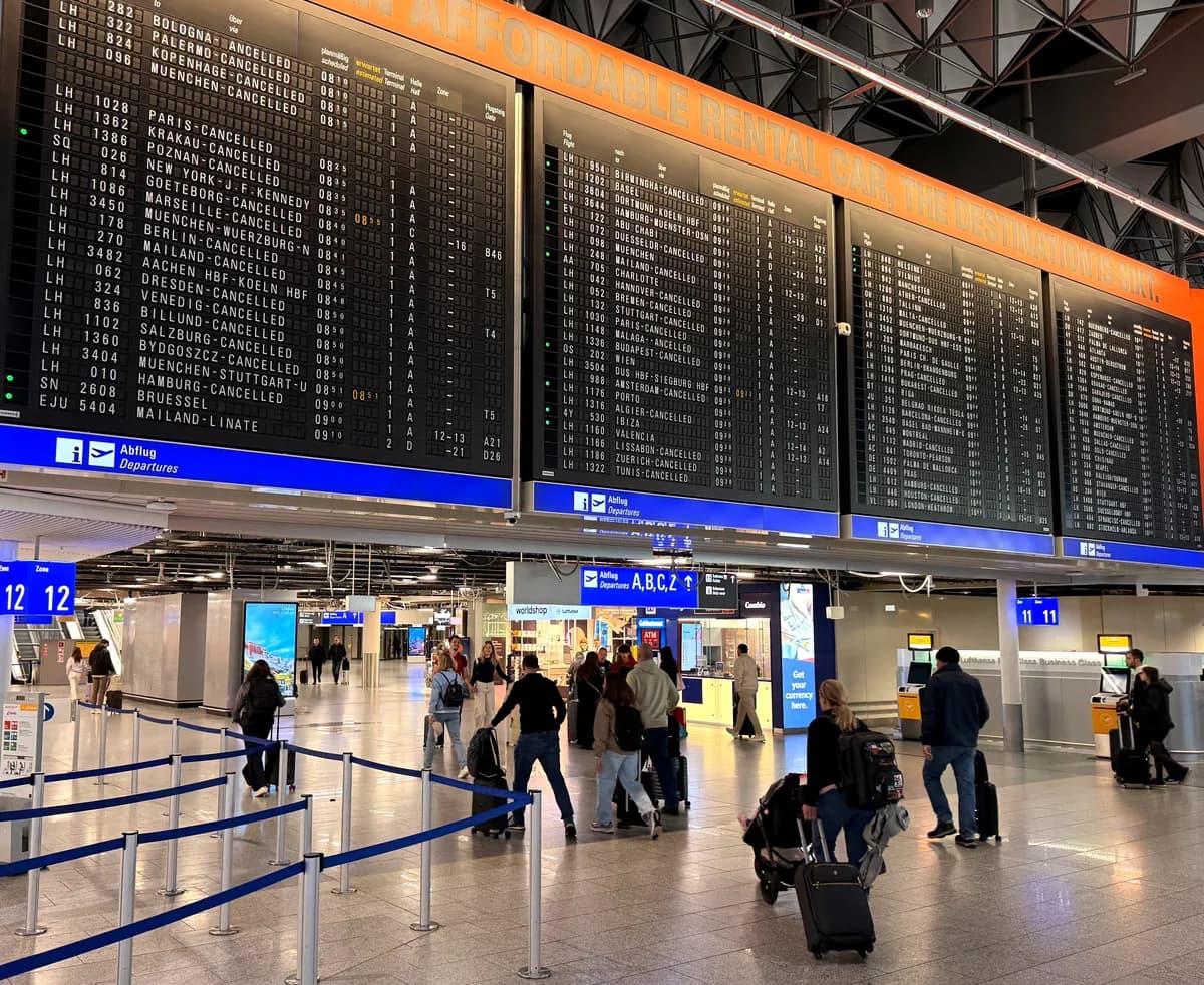 Prvog dana štrajka pilota Lufthanze otkazano više od 700 letova