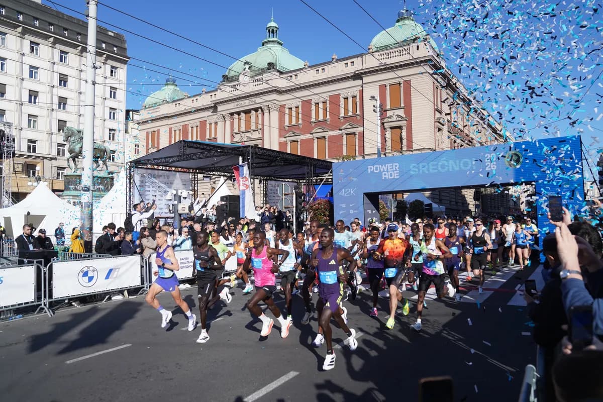 Počeo 39. maraton: Izmenjene 104 saobraćajne linije, normalizacija saobraćaja tek popodne