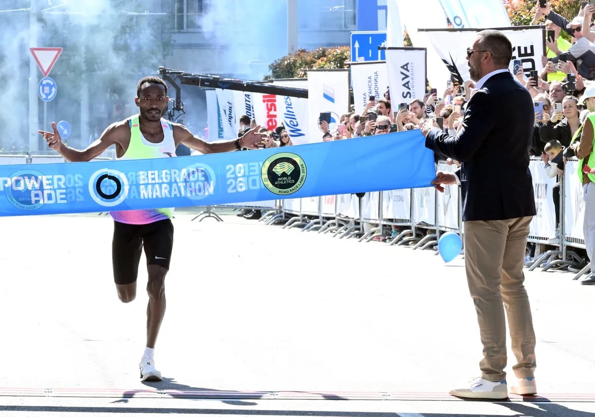 Pobednik Beogradskog maratona Etiopljanin Gudeta Gada Gemsisa
