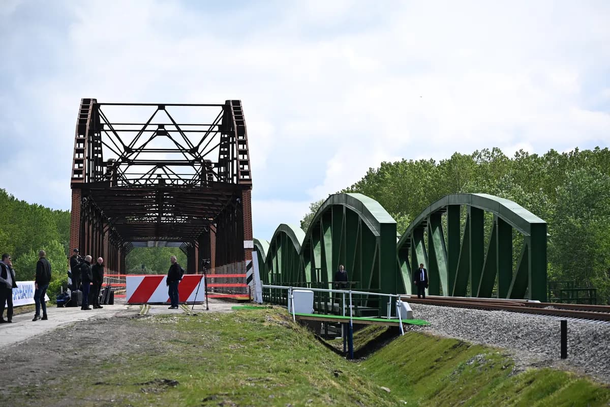 Otvoren novi železnički most na Tamišu, vredan 12,5 miliona evra