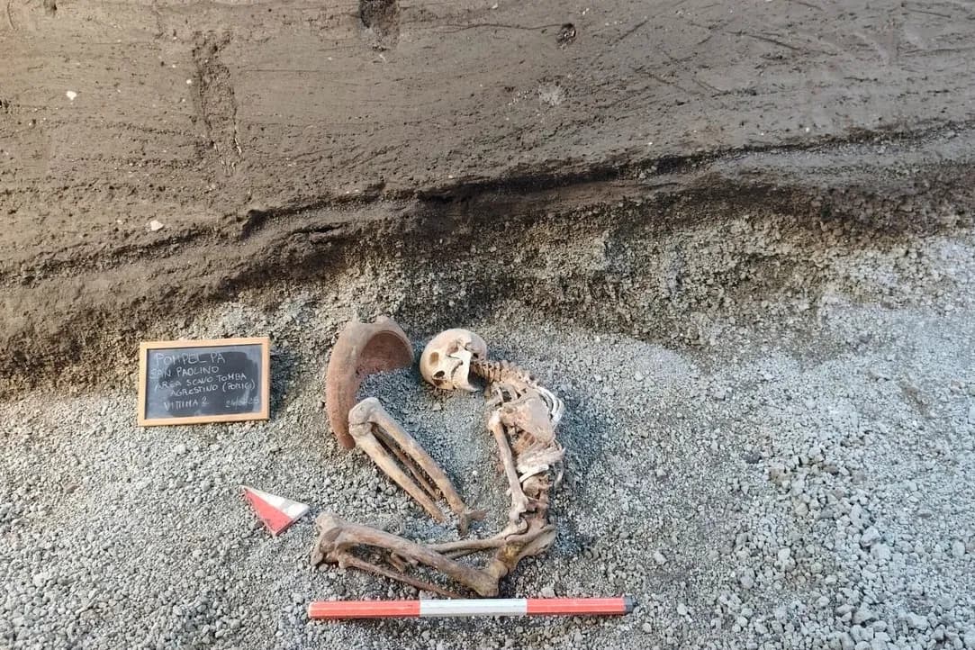 Arheolozi uz pomoć AI generisali sliku žrtve iz Pompeje