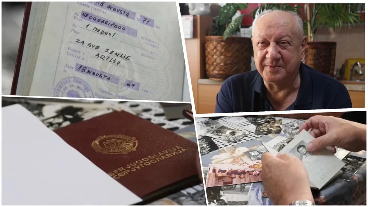 Dobio pasoš sa vizama za sve zemlje sveta, upoznao papu i Franka: Čudesno putovanje Rajka Krejovića