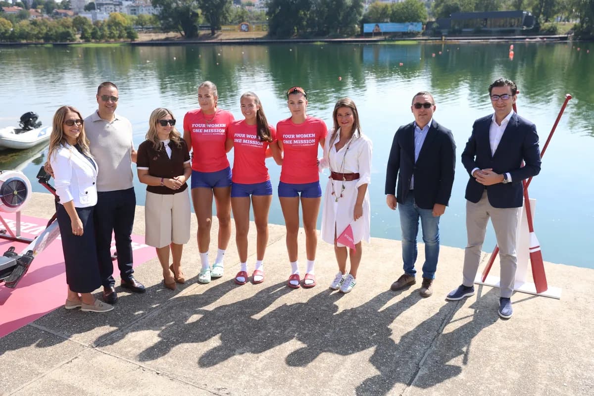 Šta stoji iza zaveslaja? Dan na Adi uz Addiko Bank i juniorske vicešampionke Evrope