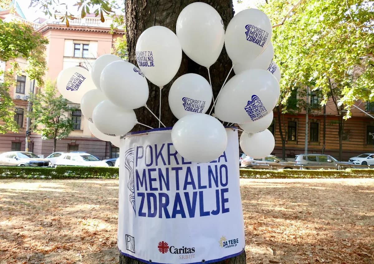 Održana biciklistička vožnja u Beogradu posvećena mentalnom zdravlju i podršci