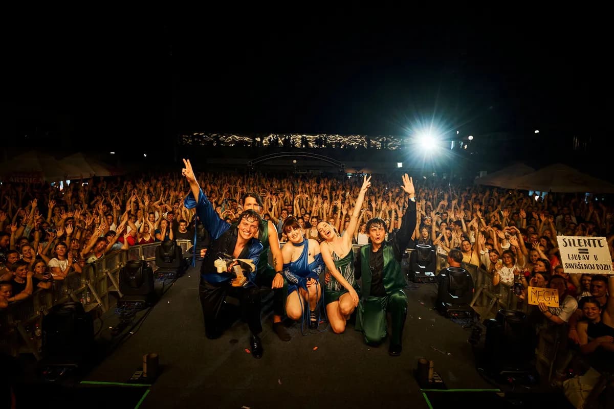 "Terca na ljubav i sreću": Beogradski koncert benda Silente 11. septembra u Luci Beograd