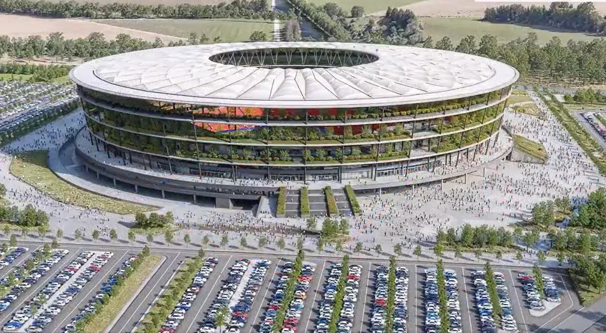 Obišli smo gradilište Nacionalnog stadiona u Surčinu. Pogledajte kako izgleda FOTO