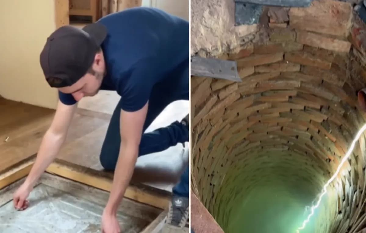Mladi par kupio slatku kuću, a kad su podigli pod u kuhinji našli su čudo dubine šest metara
