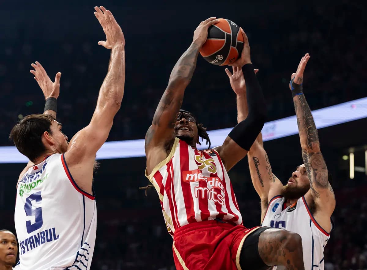 Ovako je Zvezda savladala Efes: Pogledajte najbolje detalje sa meča VIDEO