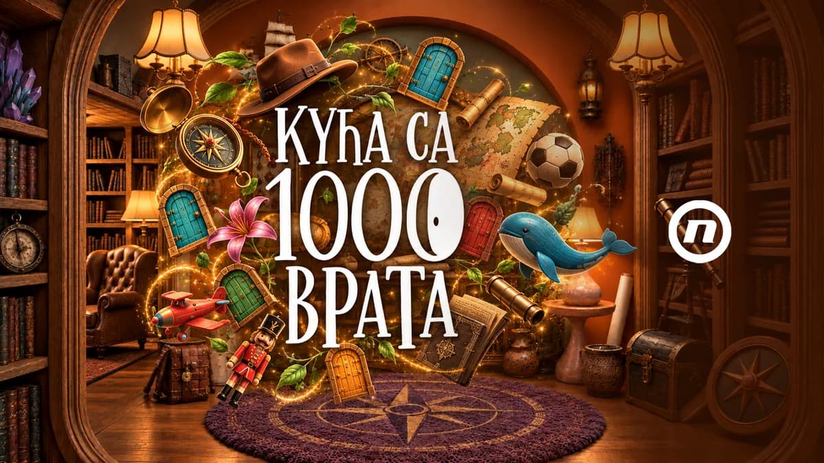 Otvaramo vrata novim avanturama: Nova sezona dečje emisije „Kuća sa 1000 vrata“ od sutra na TV Nova