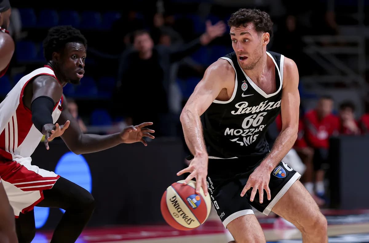 Partizan bez Karlika pobedio Beč: Crno-beli dominantni pred meč sa Obradovićem i Panatinaikosom