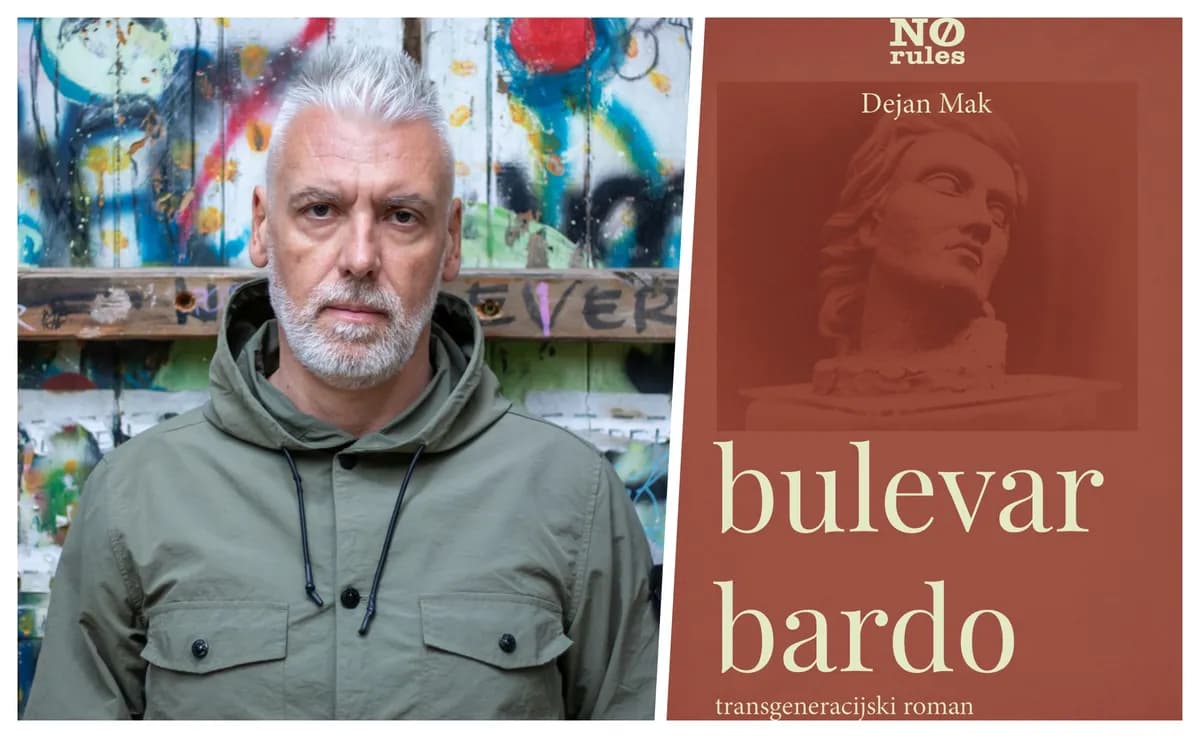 Ukoliko želite knjigu koja će vas zgrabiti i potresti, "Bulevar Bardo" je pravi izbor: Prikaz novog romana Dejana Maka