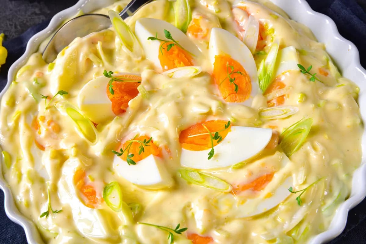 Recepti za 3 salate sa kuvanim jajima koje možete da poslužite već za ručak