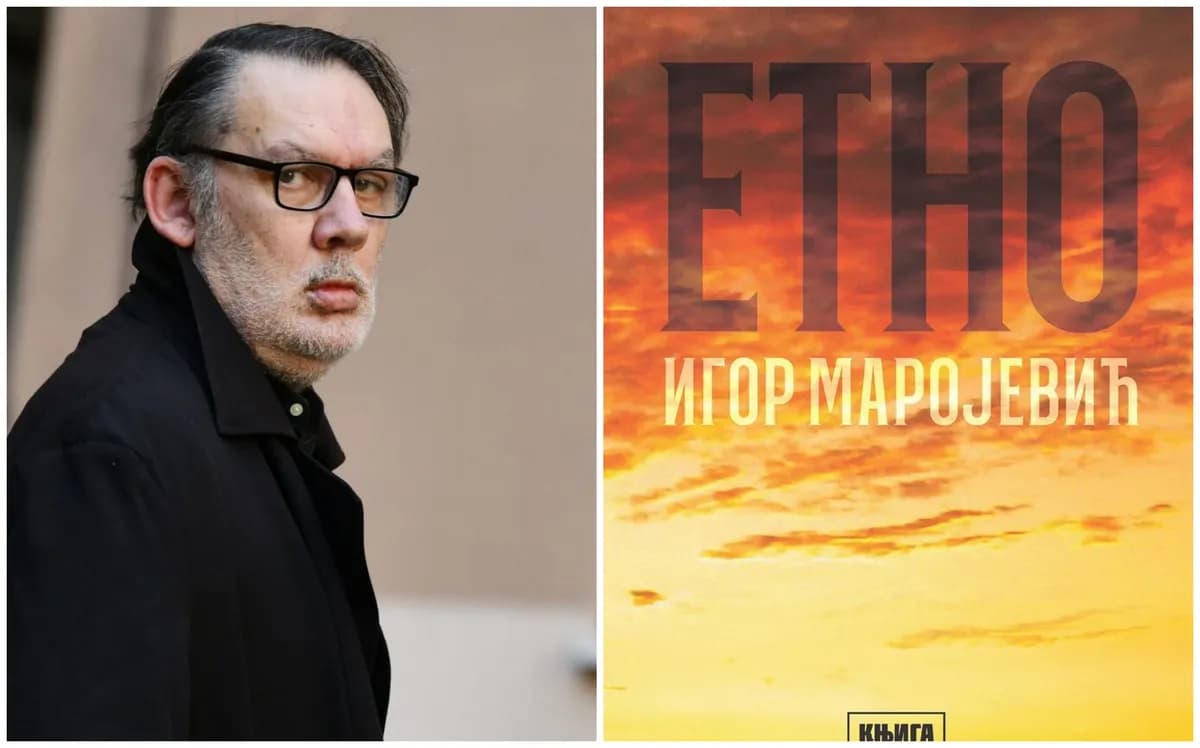 "Duhovit cvet na temeljima zla": Martin, bolnica, Madrid, beskrajno vreme i sećanja u "Etnu" Igora Marojevića; promocija hvaljenog romana u Parobrodu