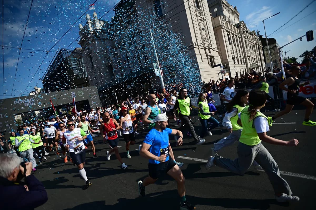 Počeo 39. Beogradski maraton, ove ulice će biti zatvorene do 15 sati