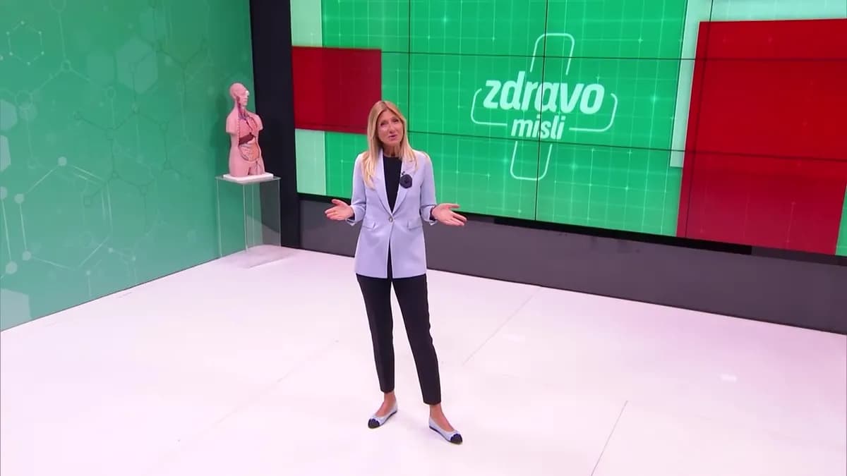 Zdravo Misli: gosti su prof. dr Dušan Škiljević, Miodrag Piroški autor emisije Vrele gume i Jovana Simić, farmaceut