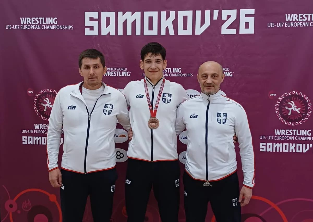 Nova srpska nada osvojila bronzu: Veliki uspeh na Evropskom prvenstvu