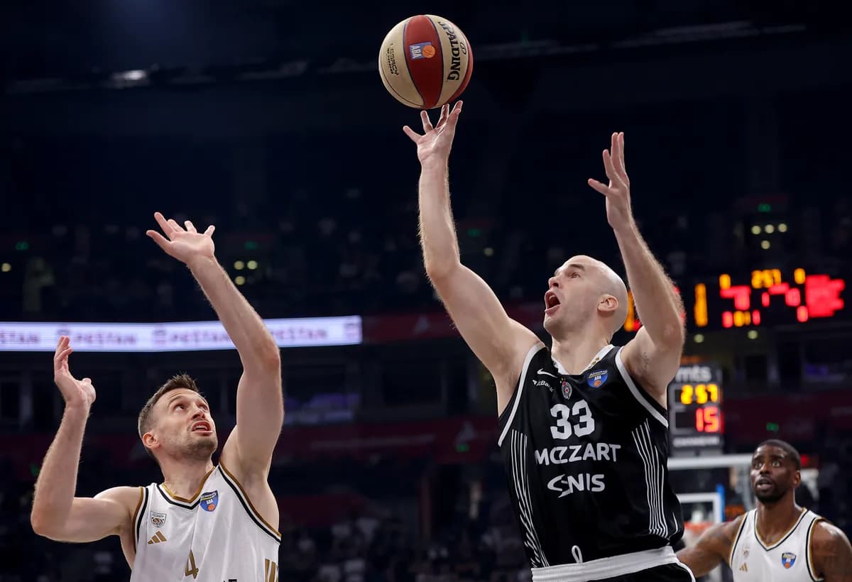 Partizan "samleo" Dubai za produžetak nade: Karlik blistao kad je najpotrebnije, finale ABA lige još nije rešeno