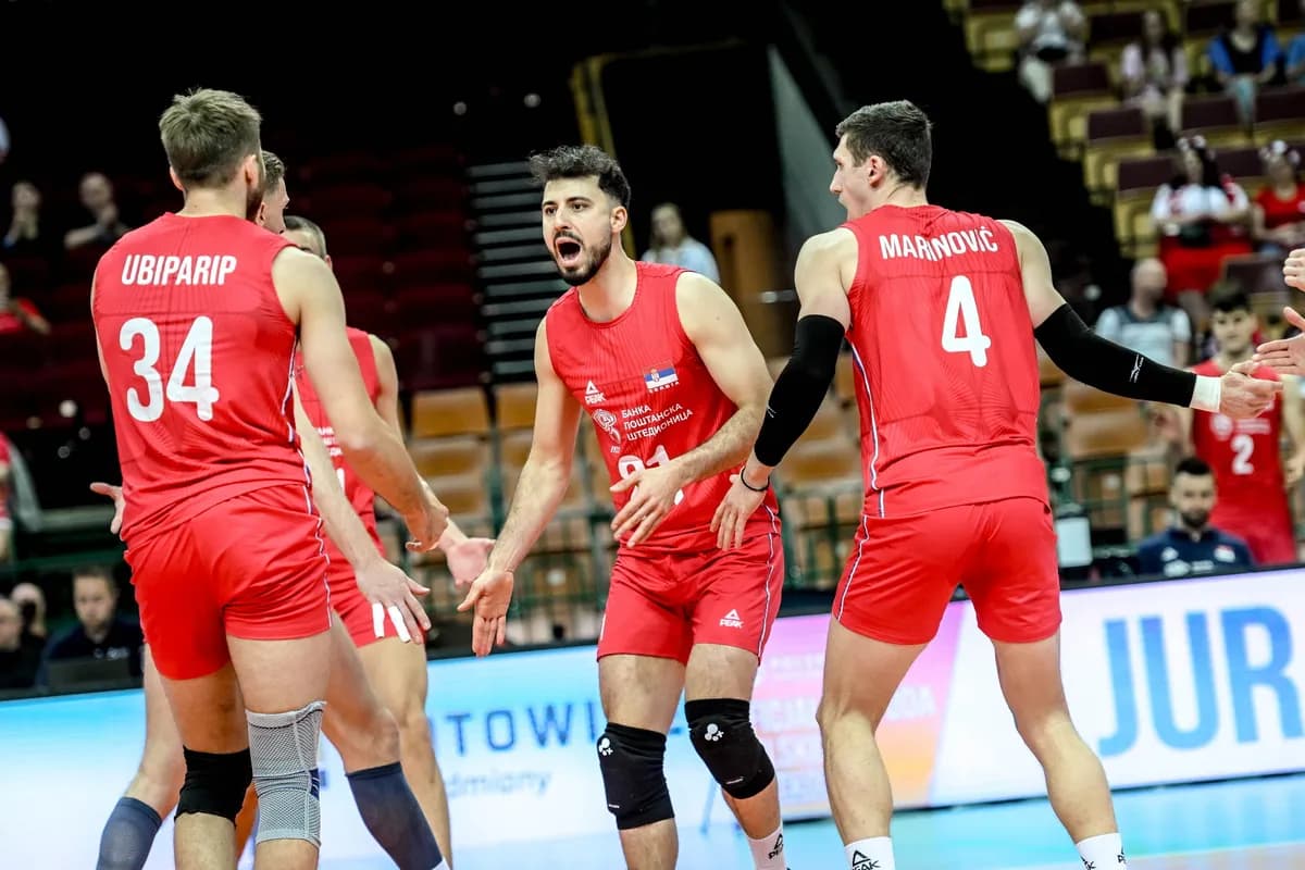 Srbija doživela prvi poraz u Ligi nacija, Brazil prejak za naše odbojkaše