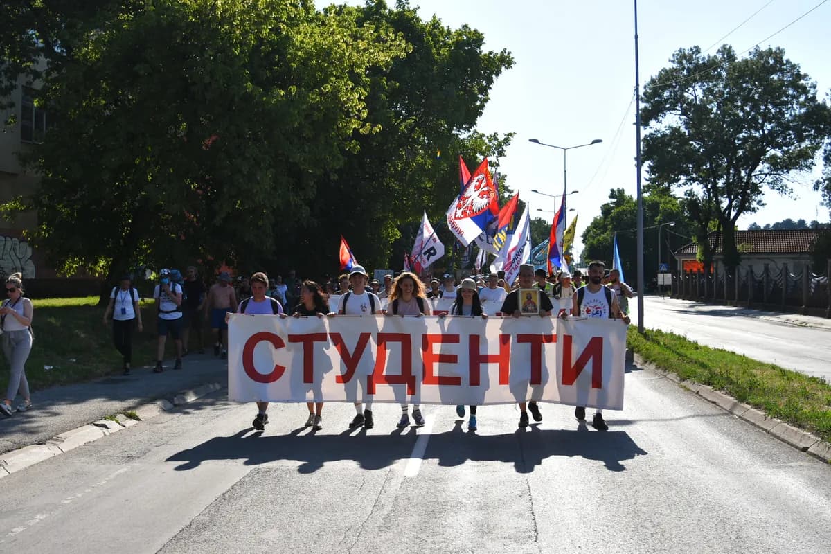 VIDEO O srpskim studentima se govori na francuskoj televiziji: „Ono što su uradili uliva mnogo nade“