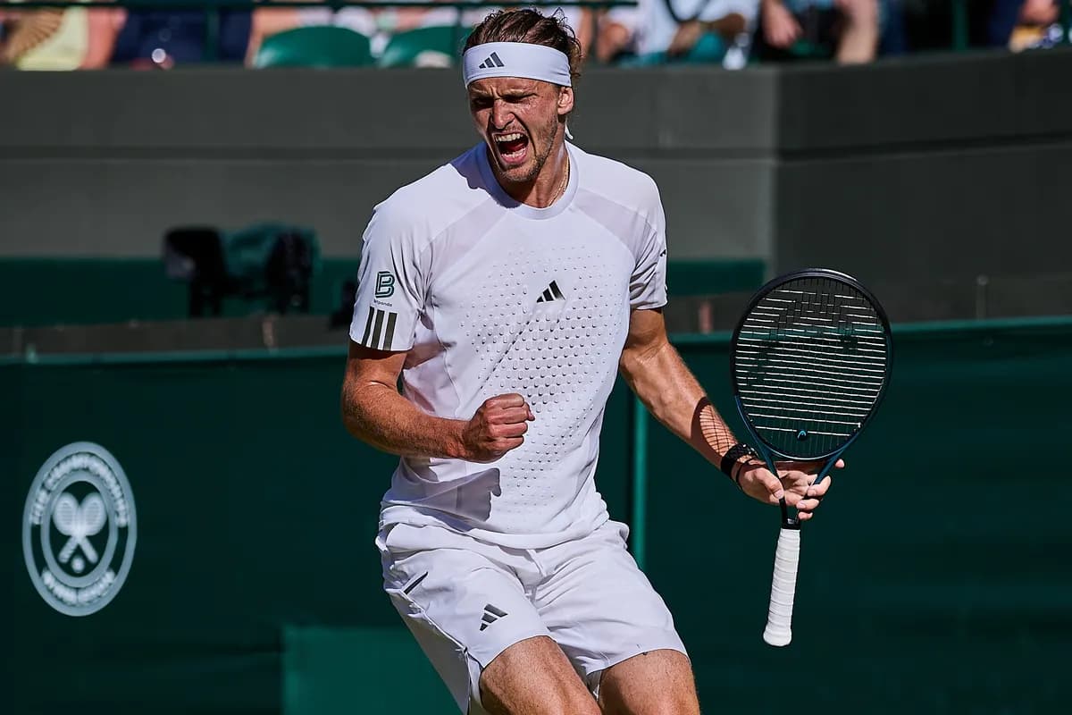 Zverev rutinski do osmine finala Vimbldona
