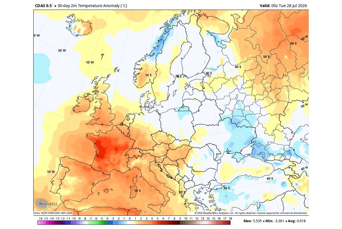 Meteorolozi objavili nove karte: Pred nama su ekstremne promene, naredni meseci biće neuobičajeni