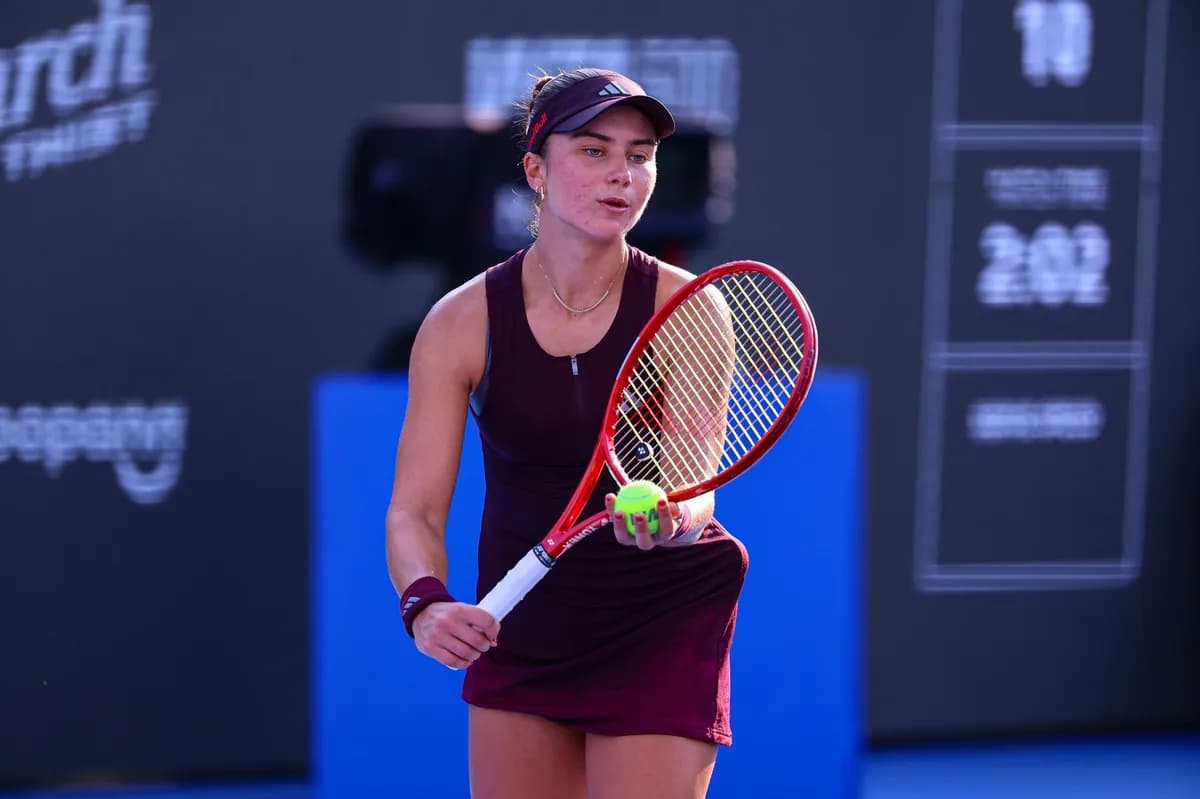Iva Jović spremna za novu WTA titulu, pobedila Poljakinju ubedljivo za polufinale