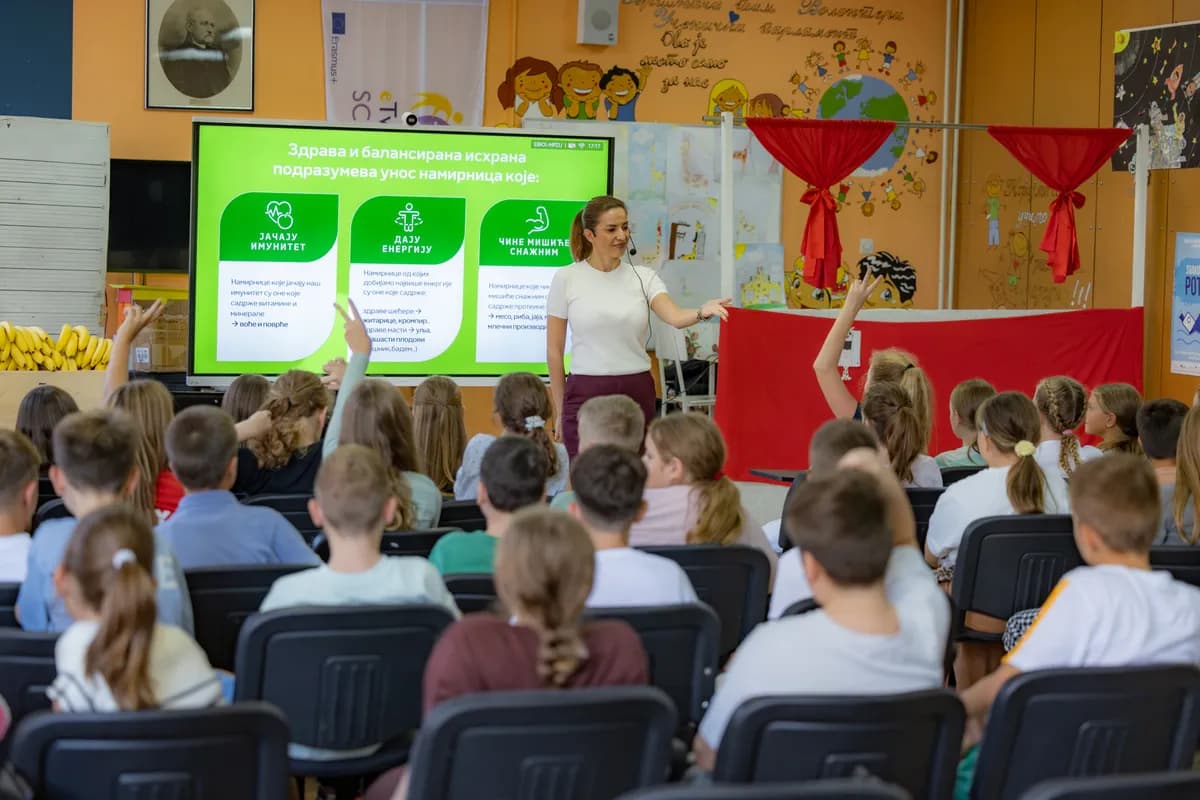 Edukativna radionica "Zdrava hrana svakog dana" i u novoj školskoj godini