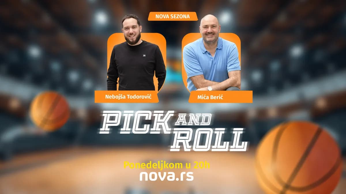 Kreće četvrta sezona podkasta "Pick and roll" sa Mićom Berićem na Nova.rs