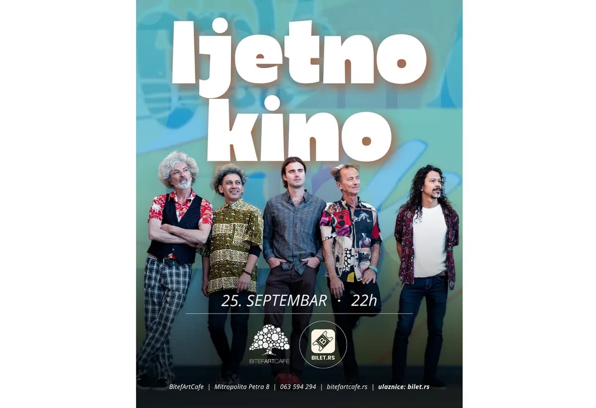 Max Juričić i "Ljetno Kino" donose Jadran u Beograd: "Bend je i dalje najbolji čamac za spasavanje od ružne stvarnosti"