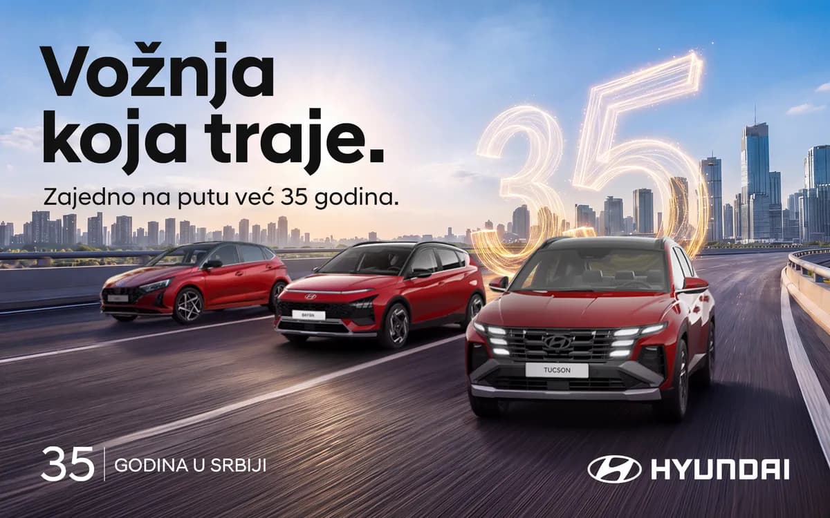 Tri i po decenije na srpskim putevima: Hyundai slavi veliki jubilej i nagrađuje
