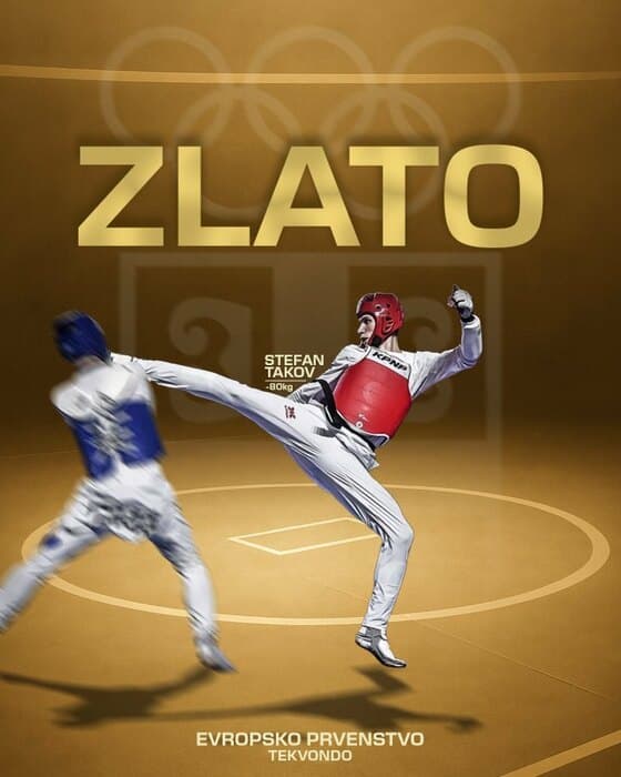 Takov: Drago mi je što sam se ponovo okitio zlatom na Evropskom prvenstvu