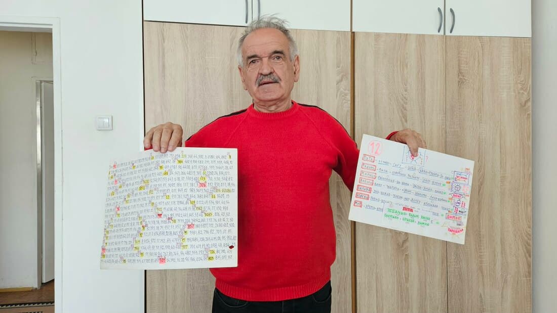 Penzionisani profesor iz Kragujevca pamti hiljade decimala broja Pi