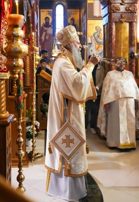 Patrijarh na Veliki četvrtak služio liturgiju u Hramu Svetog Save na Vračaru