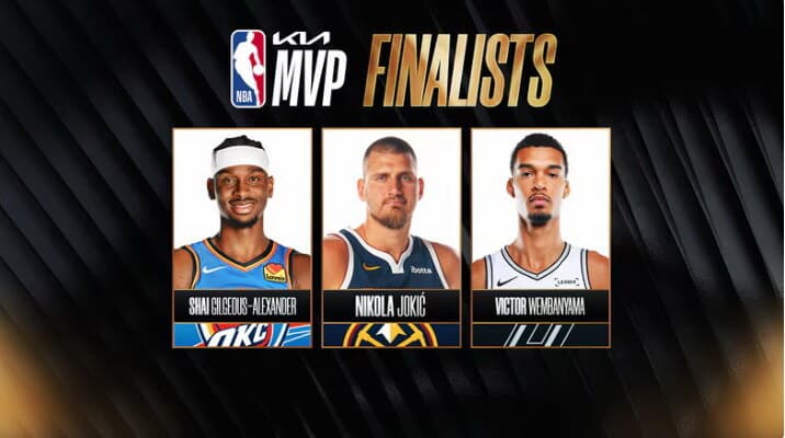 Jokić, Gildžes-Aleksander i Vembanjama finalisti u izboru za MVP-a NBA lige