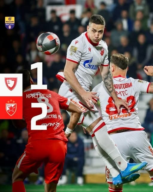 Zvezda pobedom u Ubu izborila novo finale Kupa