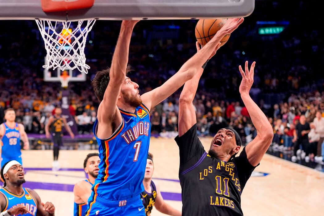 Košarkaši Oklahome "ometlali" Lejkerse i ušli u finale plej-ofa na Zapadu NBA lige